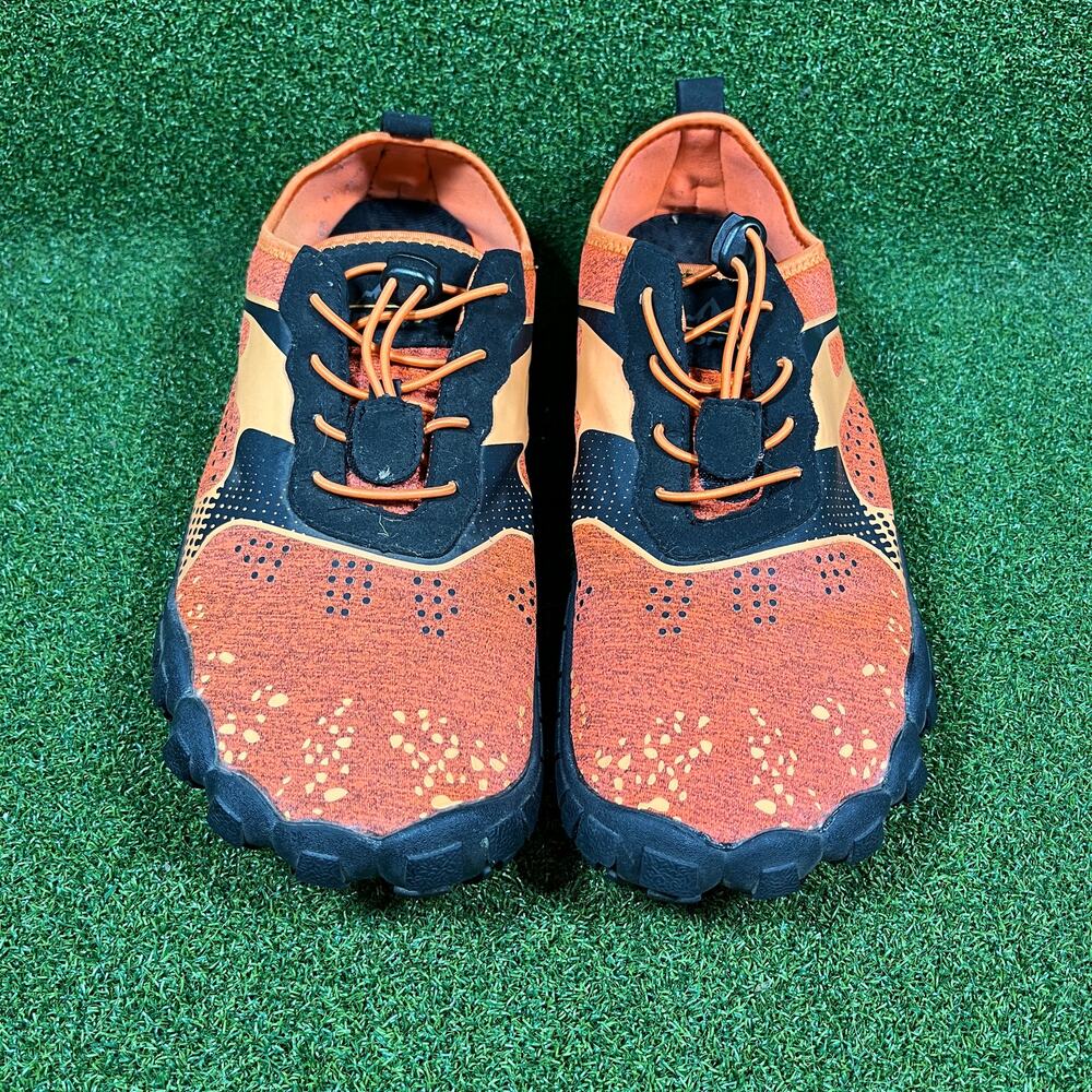 Nortiv8 Trekman 1 Barefoot Lightweight Orange Water Shoes Mens Sz 13